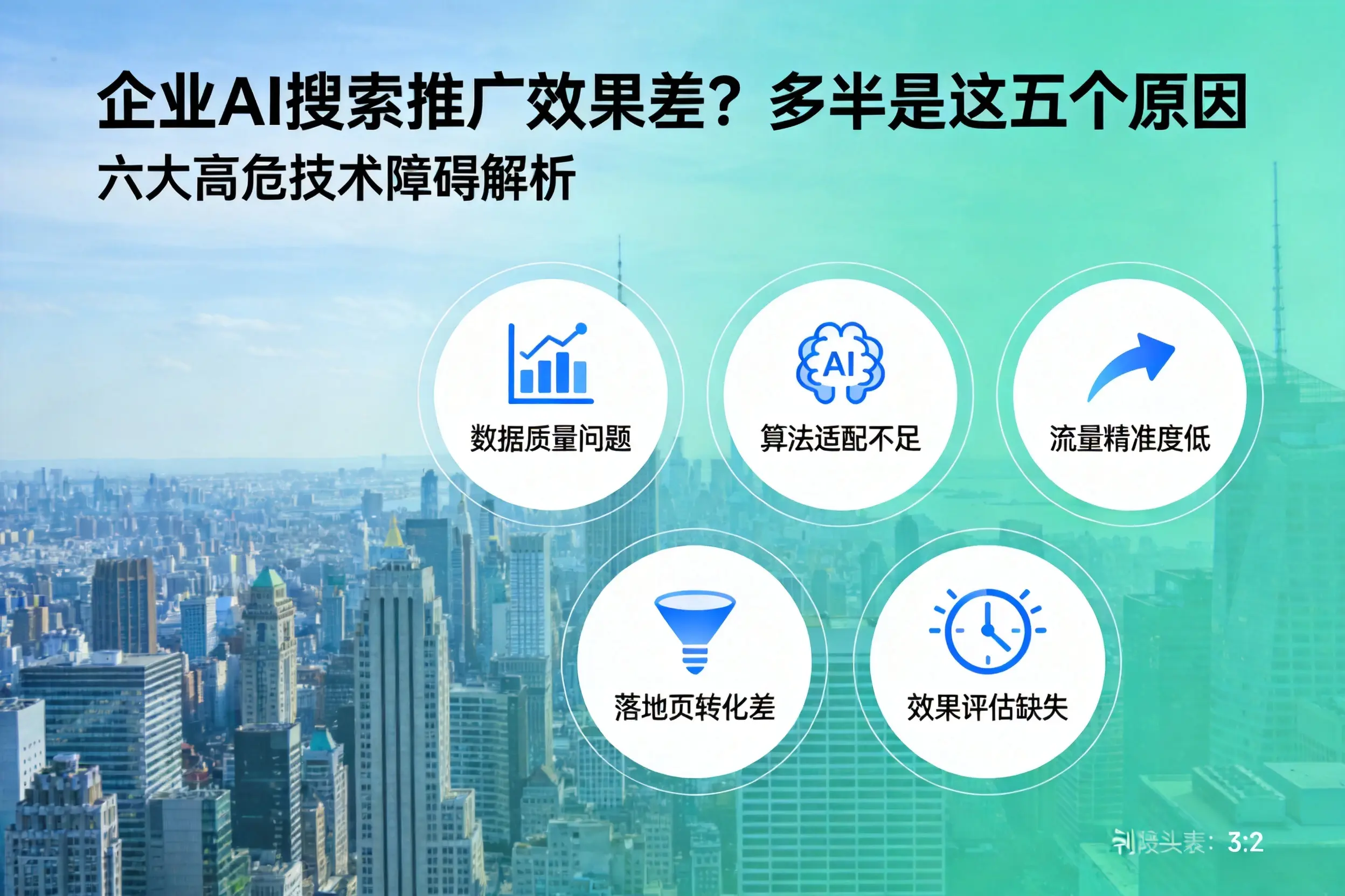古城企业AI搜索推广效果差?多半是这五个原因
